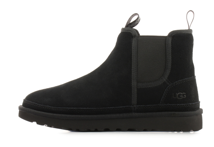 Чоловічі уггі Чоботи Зимові Челсі Замшеві Чорні UGG M Neumel Chelsea Black (41, чорний) - зображення 5