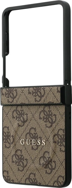 Панель Guess 4G Classic MagSafe для Samsung Galaxy Flip 7 Brown (GUHMZF7P4MSEGCW) - зображення 4