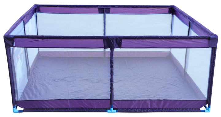 Miękki Kojec Dla Dzieci Prostokąt Nocny Słonik (5903864981612) - obraz 4