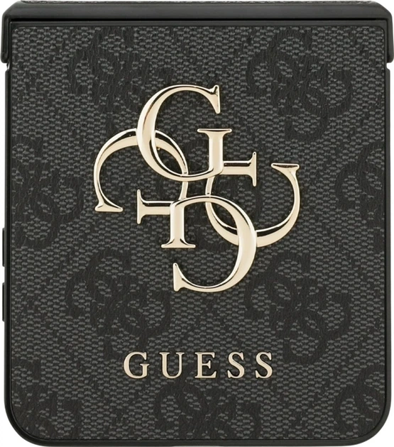 Панель Guess Big 4G Logo Classic Logo для Samsung Galaxy Flip 7 Black (GUHCZF74GMGGR) - зображення 4