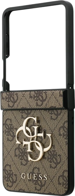Панель Guess Big 4G Logo Classic Logo для Samsung Galaxy Flip 7 Brown (GUHCZF74GMGBR) - зображення 5