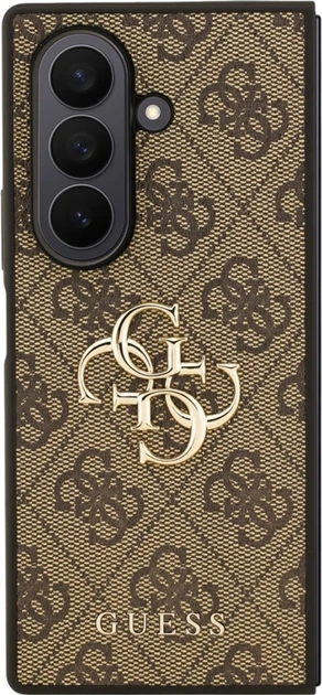Панель Guess Big 4G Logo Classic Logo для Samsung Galaxy Fold 7 Brown (GUHCZFD74GMGBR) - зображення 3