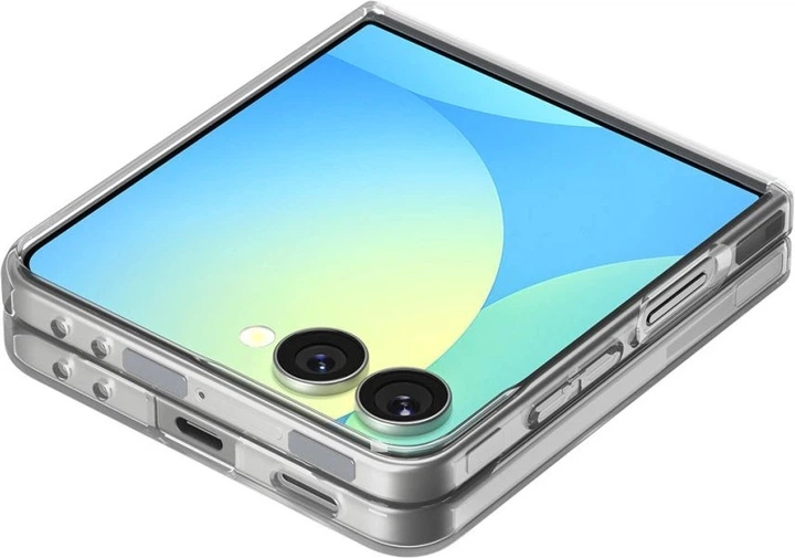 Панель Spigen AirSkin Mag MagSafe Case для Samsung Galaxy Z Flip7 Clear-White (ACS09556) - зображення 8