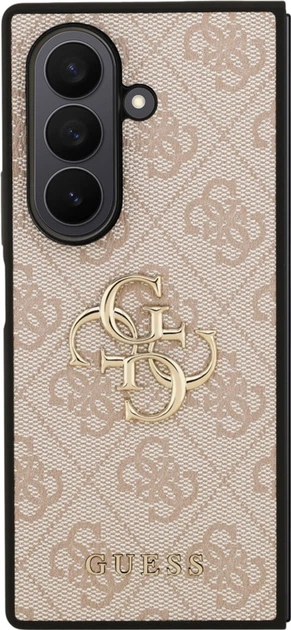 Панель Guess Big 4G Logo Classic Logo для Samsung Galaxy Fold 7 Pink Sand (GUHCZFD74GMGPI) - зображення 3