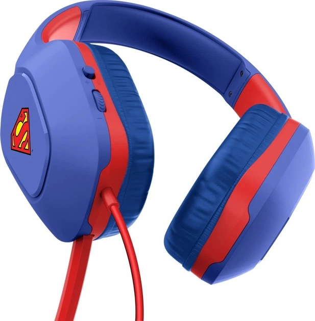 Навушники Trust GXT 415SM Zirox Superman Blue/Red (8713439257380) - зображення 7