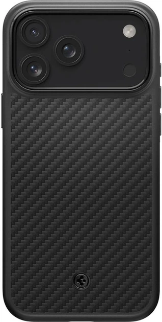 Панель Spigen Enzo Aramid "T" MagSafe Case для Apple iPhone 17 Pro Max Black (ACS09906) - зображення 2
