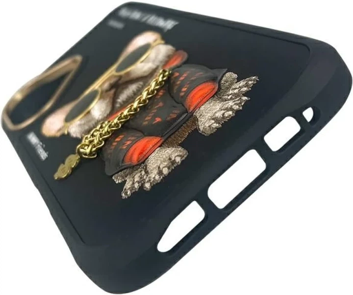 Панель Nimmy Glasses Cool Dog для Apple iPhone 16 Black (6971080319273) - зображення 8