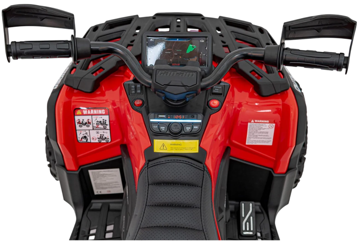 Електромобіль квадроцикл для дітей Quad Can Am Outlander ATV з пультом дистанційного керування Червоний (5903864982688) - зображення 5