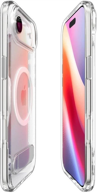 Панель Spigen Ultra Hybrid "S" MagSafe Case для Apple iPhone 17 Air Clear-White (ACS09926) - зображення 5