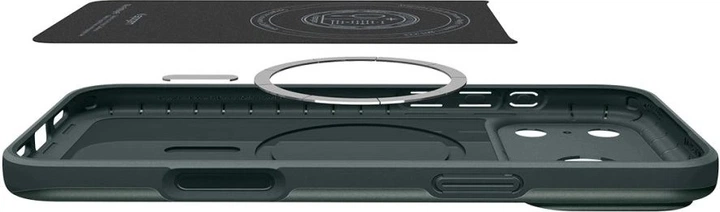 Панель Spigen Thin Fit MagSafe Case для Apple iPhone 17 Pro Max Abyss Green (ACS10275) - зображення 9