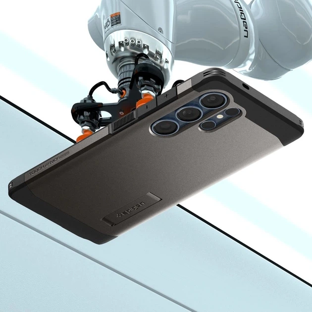 Панель Spigen Tough Armor MagSafe Case для Samsung Galaxy S25 Ultra Gray (SPN16595) - зображення 13
