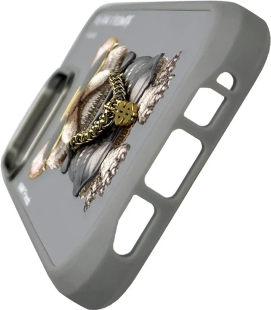 Панель Nimmy Glasses Cool Dog для Apple iPhone 16 Pro Grey (6971080319310) - зображення 5