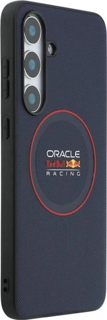Etui plecki Red Bull Meshed Red Ring MagSafe do Samsung Galaxy S25 FE Navy Blue (RBHMS25FE24PUILVR) - obraz 4