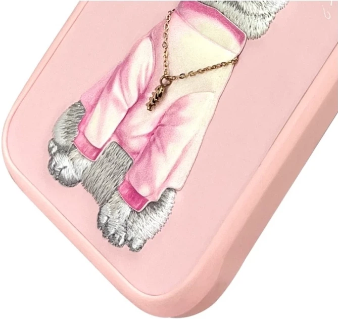 Etui plecki Nimmy Glasses Cool Cat do Apple iPhone 16 Pro Max Pink (6971080319358) - obraz 4