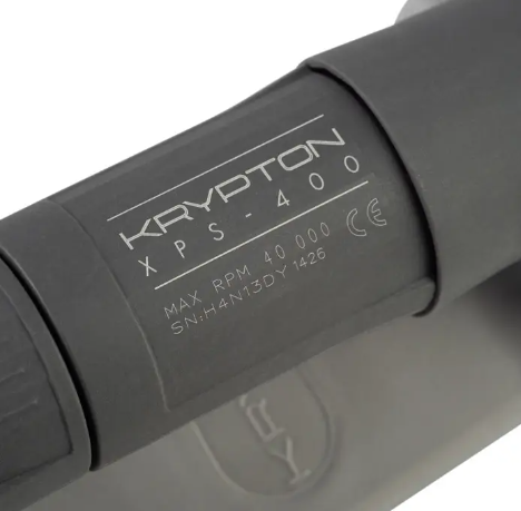 Фрезер для манікюру та педикюру KRYPTON XPS-400 WHITE/GRAY - 40 000 об/хв 65W - зображення 6