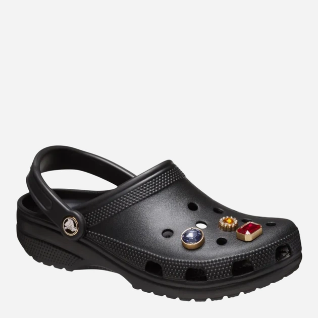 Чоловічі крокси Crocs Jewel Clog 210733-001 42-43 (M9/W11) 27 см Чорні (196265870196) - зображення 5
