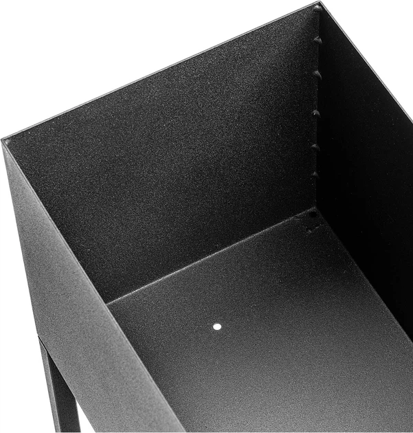 Квітник з горщиком Kadax 60x30 см Чорний (K10699) - зображення 4