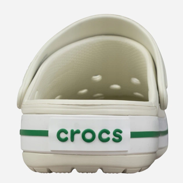 Жіночі крокси Crocs Crocband 11016-0HZ 43-44 (M10/W12) 27.5 см Молочні (196265744183) - зображення 4