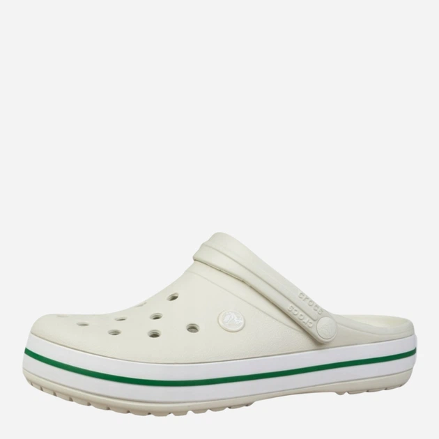 Chodaki damskie Crocs Crocband 11016-0HZ 38-39 (M6/W8) 24 cm Mleczne (196265744244) - obraz 3
