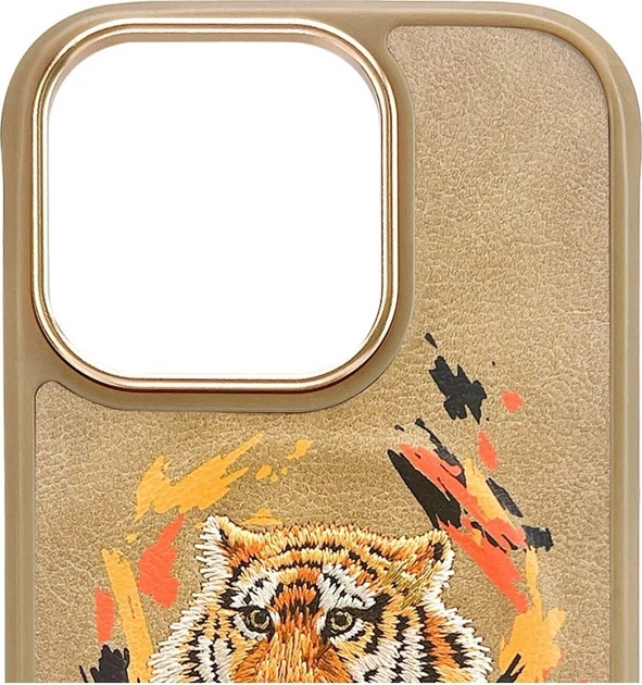 Панель Nimmy Tiger MagSafe для Apple iPhone 16 Pro Max Light Brown (6971080310034) - зображення 5