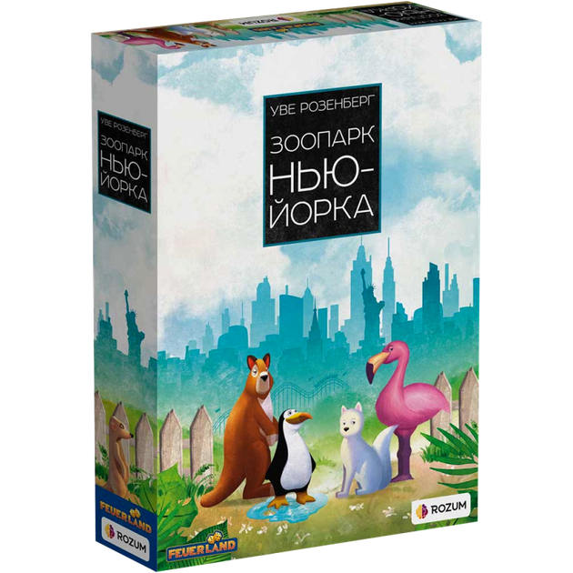 Настільна гра Rozum Зоопарк Нью-Йорка (New York Zoo) ( R027UA ) - зображення 2