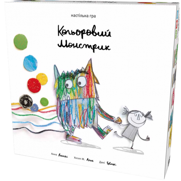 Настільна гра Feelindigo Кольоровий Монстрик (The Color Monster) (укр) ( LFCACB181 ) - изображение 2