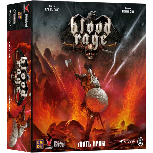 Настільна гра Geekach Games Лють Крові (Blood Rage) (укр) ( BLR001 ) - изображение 2