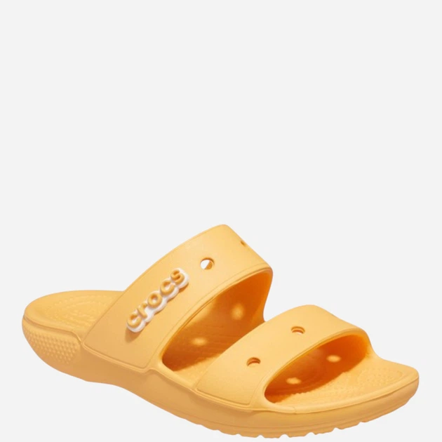 Жіночі шльопанці Crocs Classic Sandal 206761-837 37-38 (M5/W7) 23 см Оранжеві (191448810297) - зображення 5