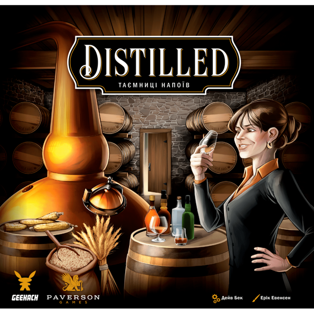 Настільна гра Geekach Games Distilled: Таємниці Напоїв (Distilled) ( укр) ( GKCH065DS ) - Фото 1 Настільна гра Geekach Games Distilled: Таємниці Напоїв (Distilled) ( укр) ( GKCH065DS ) - зображення 1