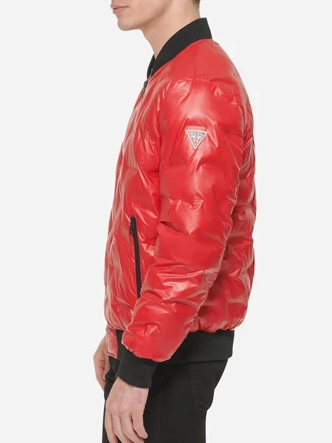 Бомбер мужской Guess XXL Красный - Фото 3 Бомбер мужской Guess XXL Красный - изображение 3