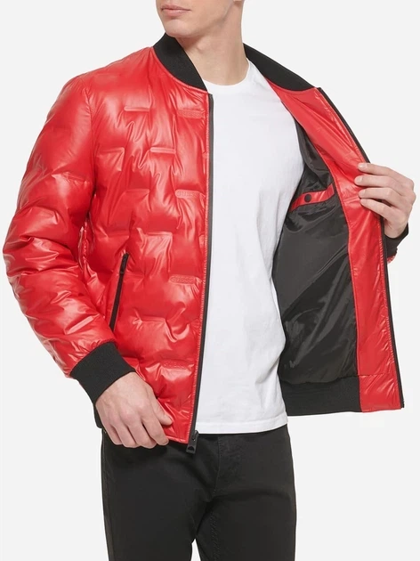 Бомбер мужской Guess XXL Красный - Фото 4 Бомбер мужской Guess XXL Красный - изображение 4