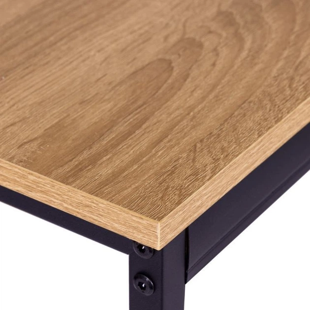 Zestaw mebli ModernHome by Multistore stół do jadalni 80 x 50 cm, 2 krzesła (CZCY805077T OAK) - obraz 9