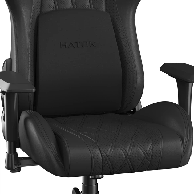 Крісло для геймерів Hator Darkside 3M PU Black (HTC3000M) - зображення 9