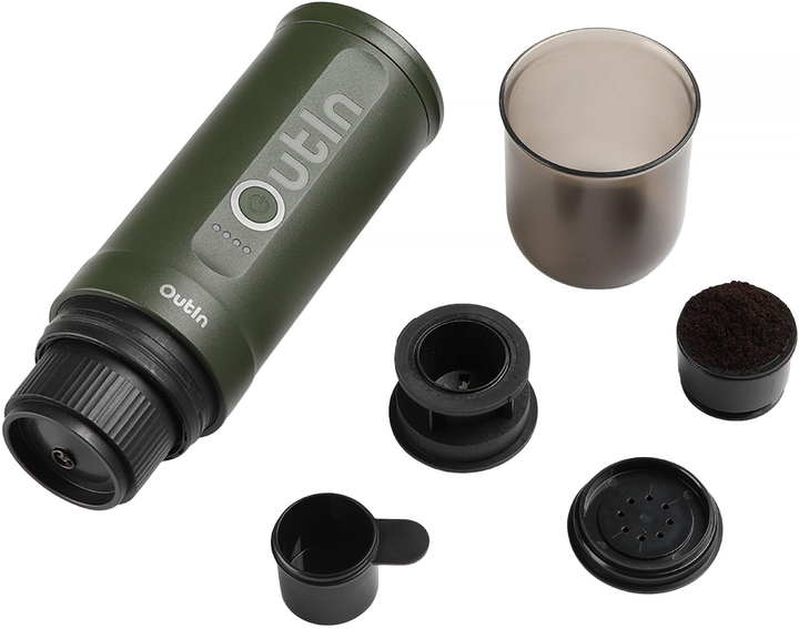 Przenośny ekspres do kawy Outin Nano w kolorze Forest Green (1240000016420) - obraz 3