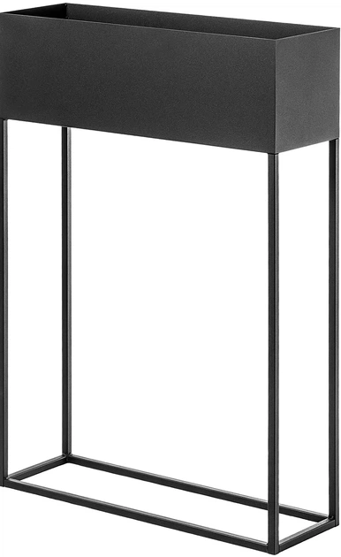 Квітник з горщиком Kadax 60x90 см Чорний (K10702) - зображення 5