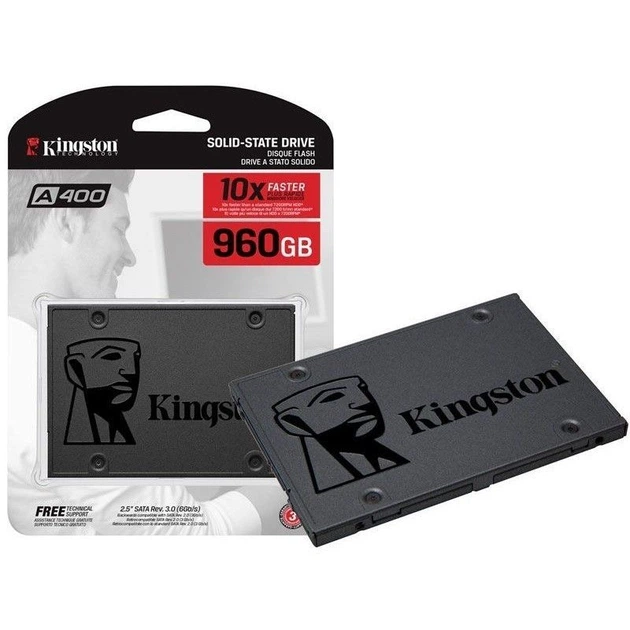 SSD накопичувач Kingston A400 960 GB (SA400S37/960G) - изображение 4