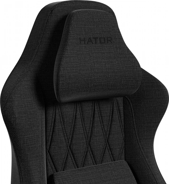 Крісло для геймерів HATOR Darkside 3L Fabric Black (HTC3010L) - зображення 4