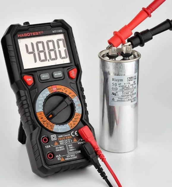 Мультиметр HABOTEST DC1000В/10A, AC750В/10A (HT118D) - зображення 2