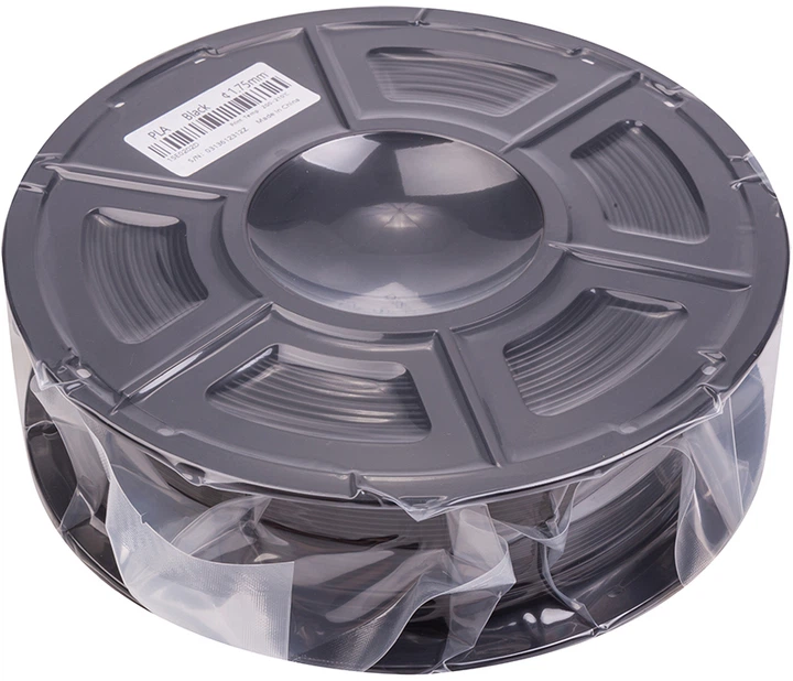 Filament do wkładu PowerPlant Filament do 3D drukarki 1.75 mm 1 kg Black (PT812936) - obraz 2