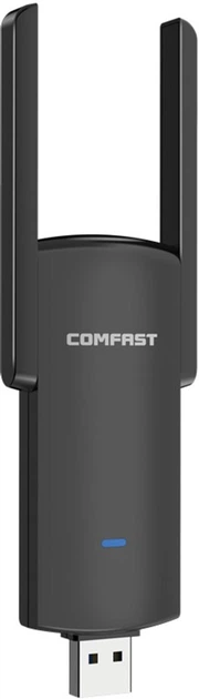 WiFi-USB адаптер COMFAST WiFi, 1300 Мбіт/с, 2.4 ГГц, 5 ГГц (CF-924AC-V2) - зображення 2