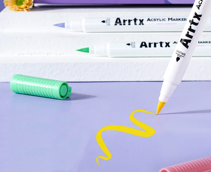 Markery akrylowe Arrtx AACM-0530A 30 kolorów (LC303144) - obraz 10