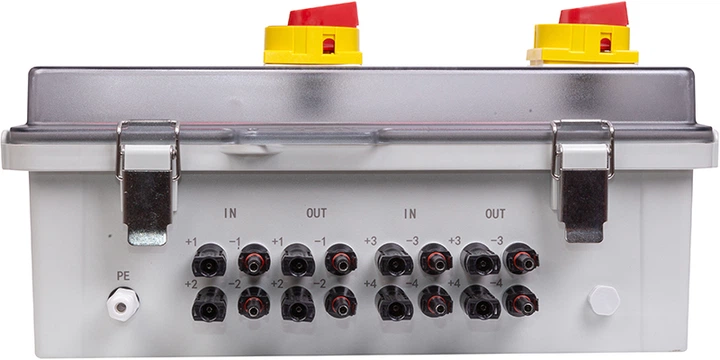 Комунікаційна коробка CNC PV DC DC 4 входи - 4 виходи IP67 (NV822317) - зображення 3