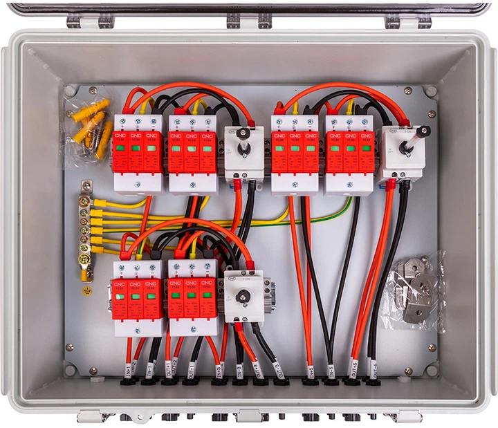 Комунікаційна коробка CNC PV DC 6 входів - 6 виходів IP67 (NV822324) - зображення 2