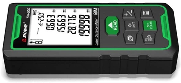 Dalmierz laserowy Sndway SW-50G 50 m - obraz 2