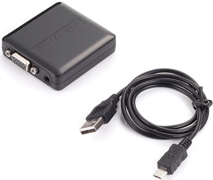 Конверт PowerPlant HDCVGA02-M HDMI - VGA + R/L (CA911493) - зображення 5