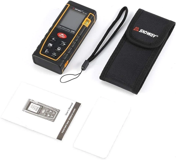 Лазерний далекомір Sndway SW-T80 80 м - зображення 4