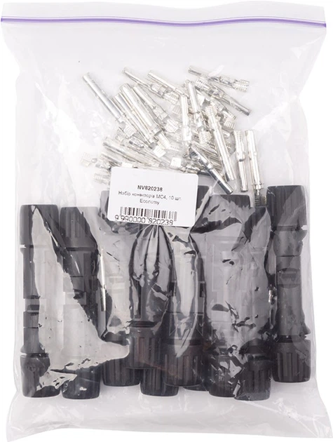 Набір конекторів HiSmart MC4, 10 шт, economy (NV820238) - зображення 4