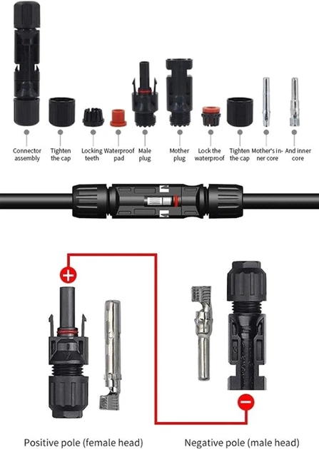 Набір конекторів HiSmart MC4, 10 шт, economy (NV820238) - зображення 5