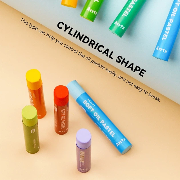 Pastele olejne miękkie Arrtx AOP-S01-72A 72 kolory (LC303298) - obraz 4
