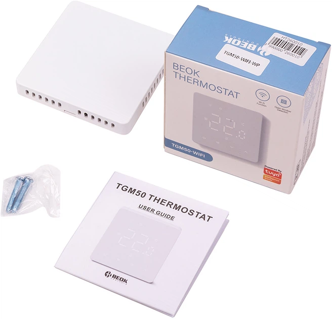 Programowalny termostat ogrzewania Beok Controls do sterowania kotłem Wi-Fi (HT260010) - obraz 4